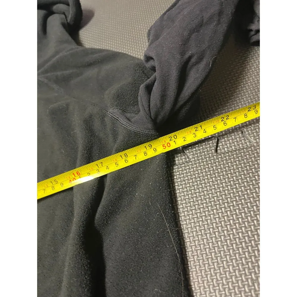 Lululemon Don't Hurry Be Happy‎ Pullover Black Cowl Neck Soft Fleece Size 6 - Image 6