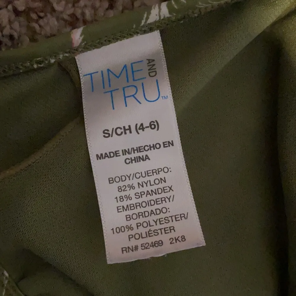 Green halter swim top - Image 3