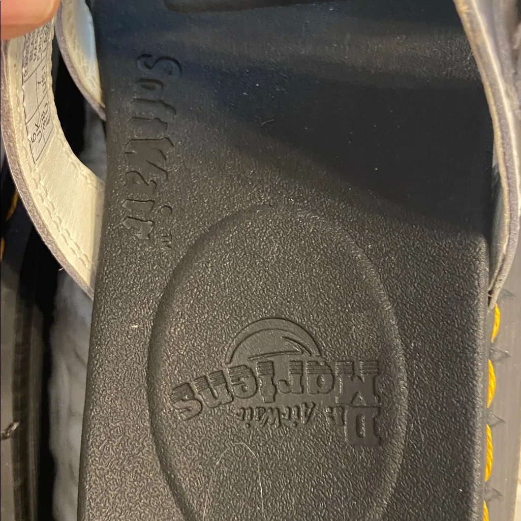 Dr. Martens Black and White Sandals size 7 BNWOT see all photos - Image 3