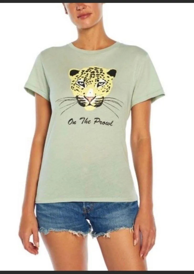 NWT  On The Prowl Leopard Keke Graphic Tee - Image 2