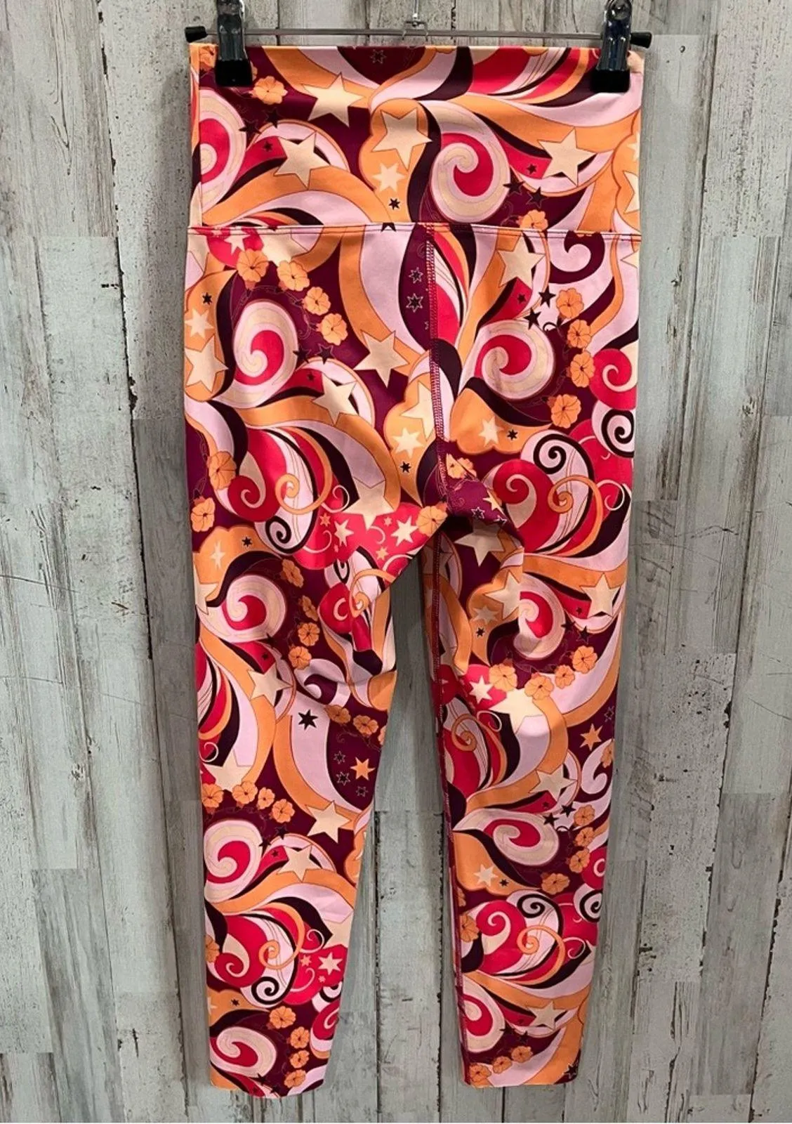 Beach Riot *FLAW Piper Printed Leggings Starbright Swirl Size Small - Image 5