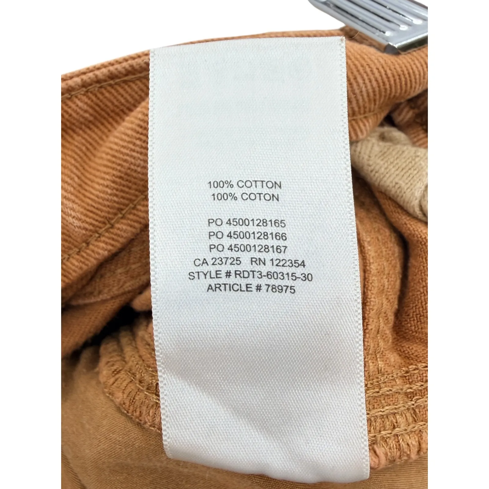 Aritzia Tna Greenwich Utility Carpenter Pants Size 0 Camel Brown Streetwear - Image 3