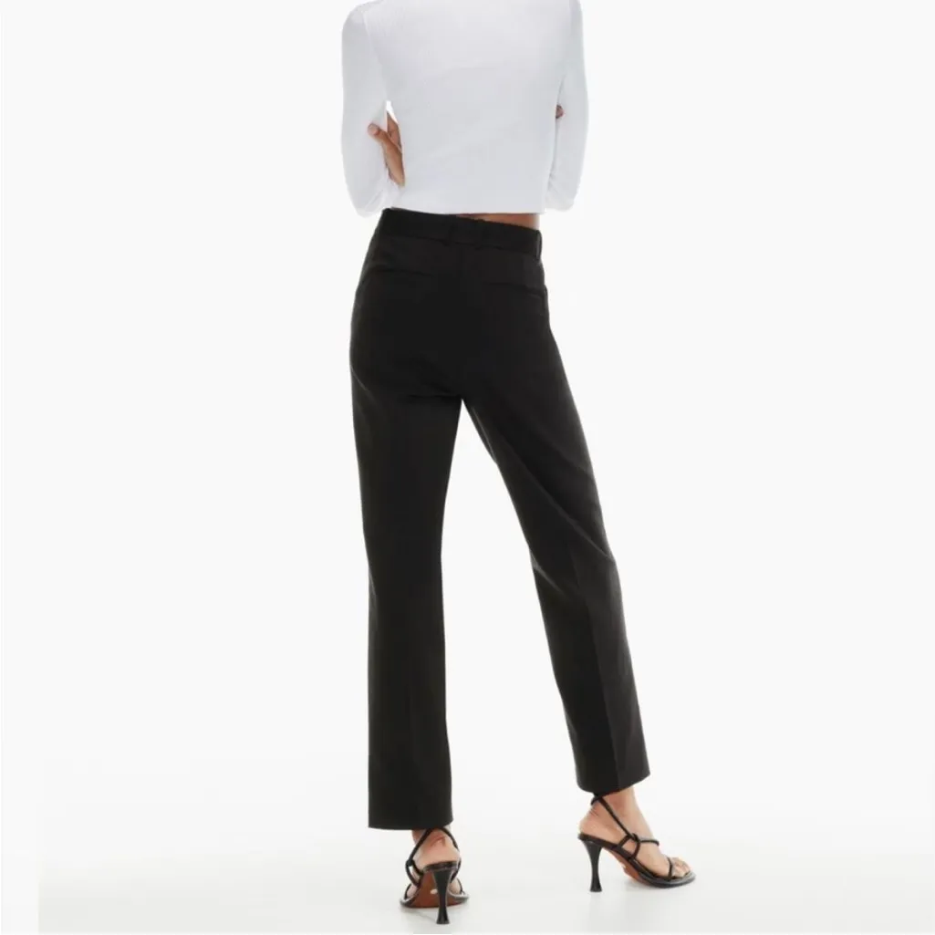 Aritzia Command Black Straight Leg Pants - Image 2