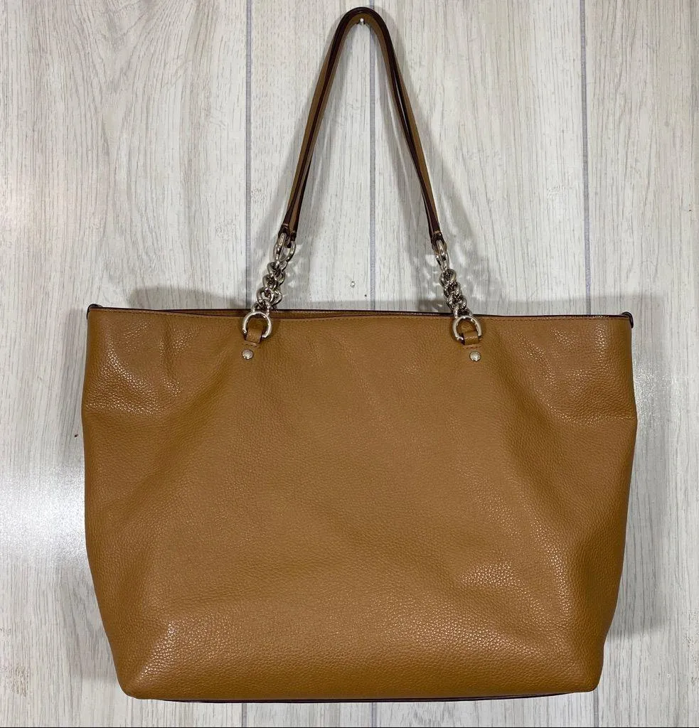 Coach Sophia Pebbled Leather Tote Bag Handbag Purse 36600 - Image 2