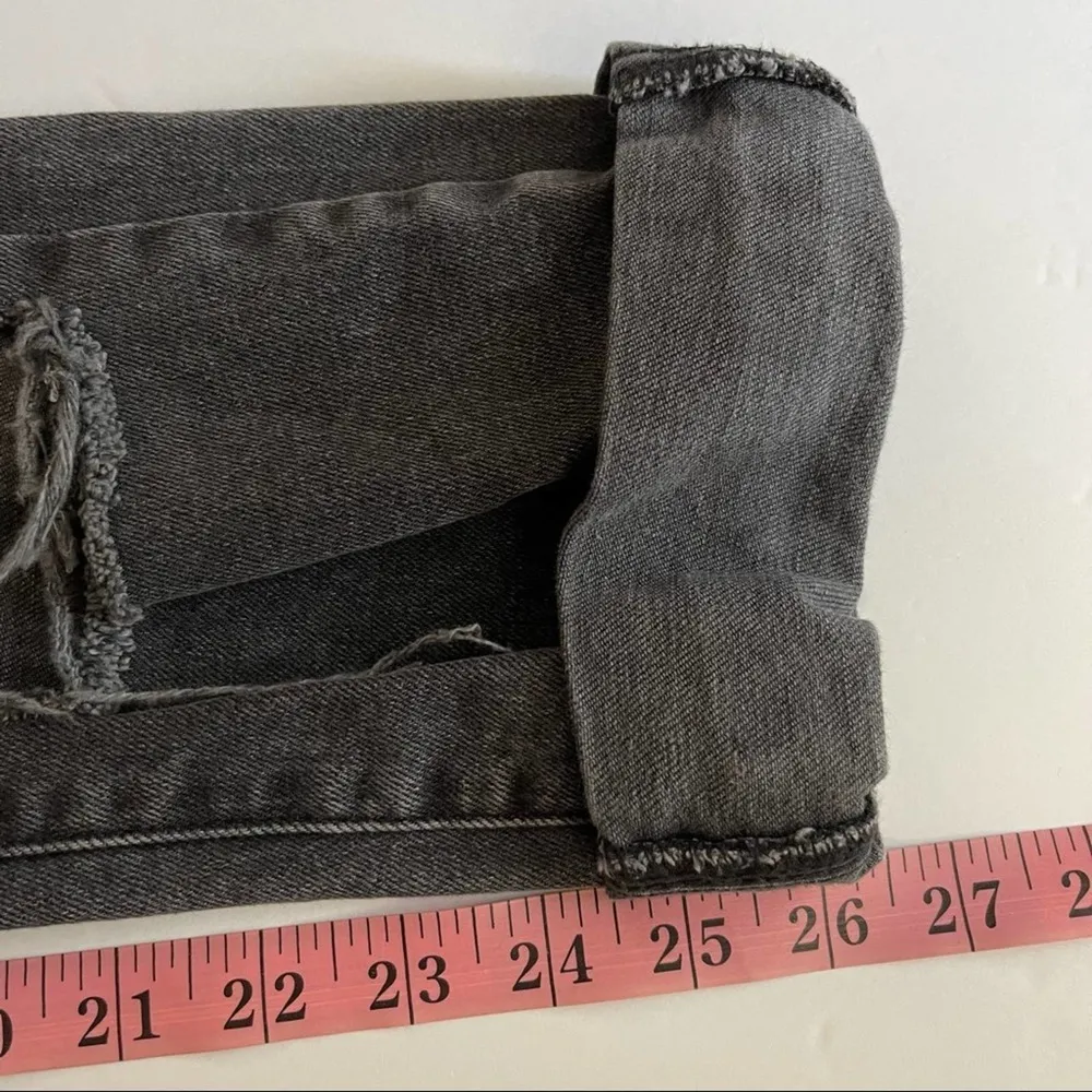 The Ragged Priest  Black Heavily Distressed Black Jeans - Image 8