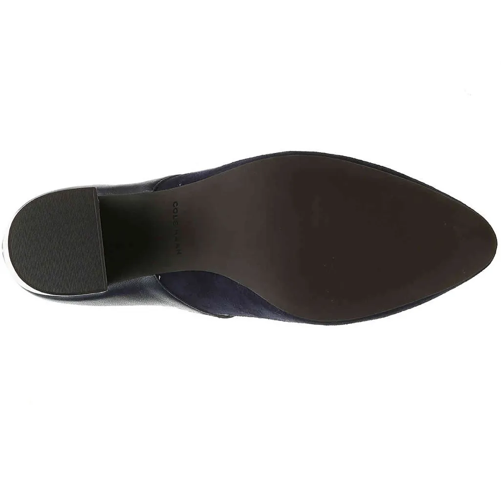 Cole Haan Black Suede & Leather Strappy Rheba Pumps - $250 NWT - Image 5