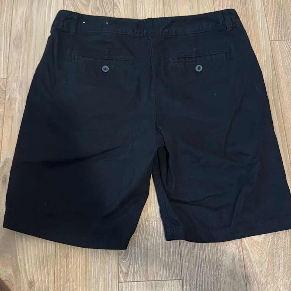 Ann Taylor Loft Black Bermuda Shorts Size 6 - Image 6