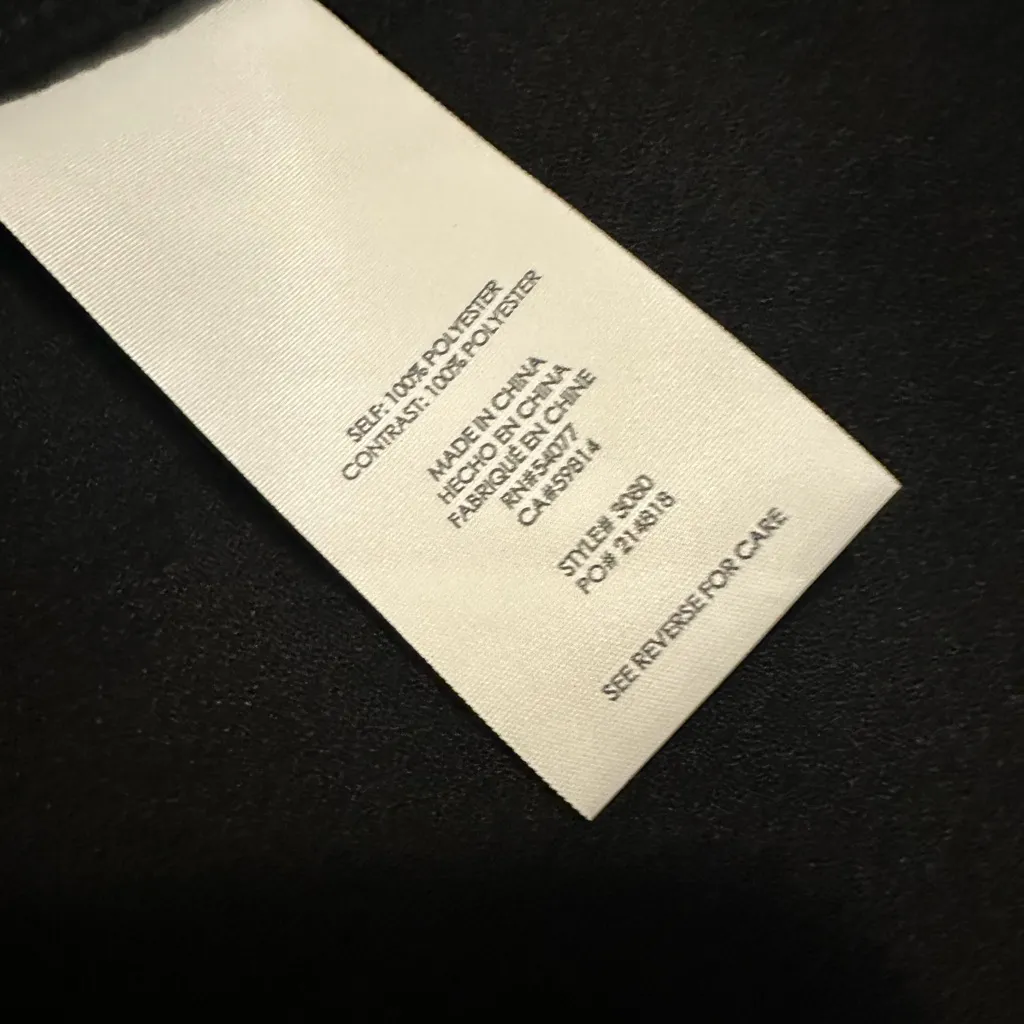 Cabi Bustier Snake Crocodile Print Blouse #3080 Black 8 - Image 6