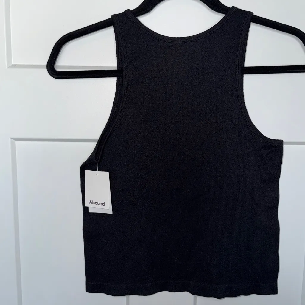 NWT Abound Ribbed Tank - Black - Image 2