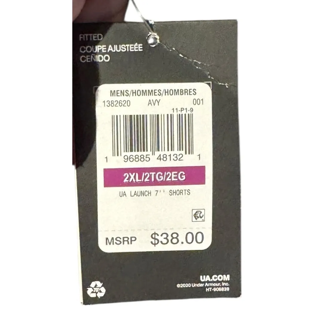 Under Armour Women's Shorts Drawstring Pull On‎ Workout Gym Pockets Black 2XL - Image 8