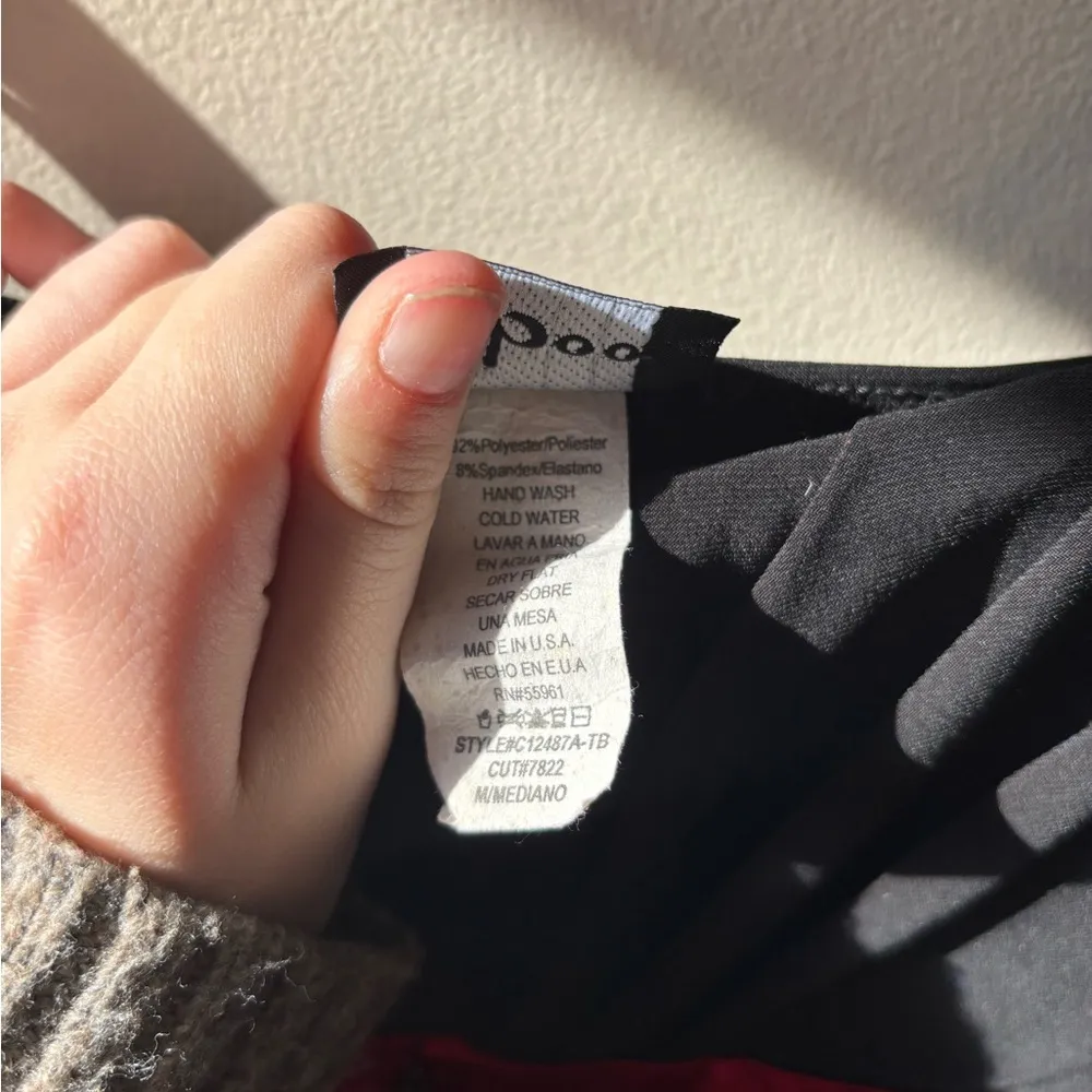 Vintage 90s Black Mini Dress - Image 8