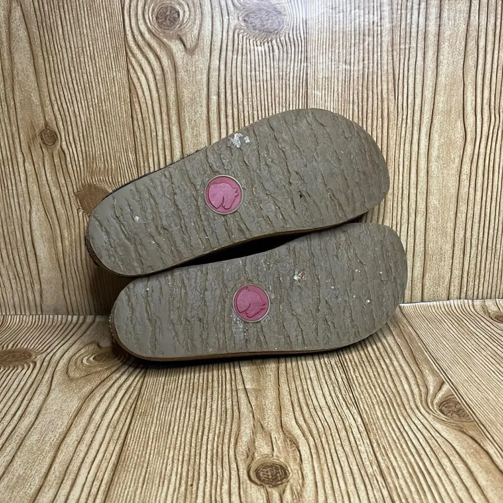 Haflinger Womens MAGIC Swirl Gray Black felt Wool Clogs Slippers Sz 37 /US 6 - Image 3