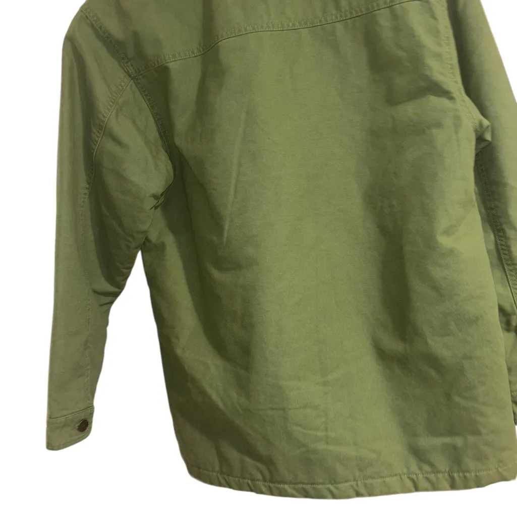 Alpine Design Women’s Quilted Chore Coat Olive Green Medium NWT - Image 2