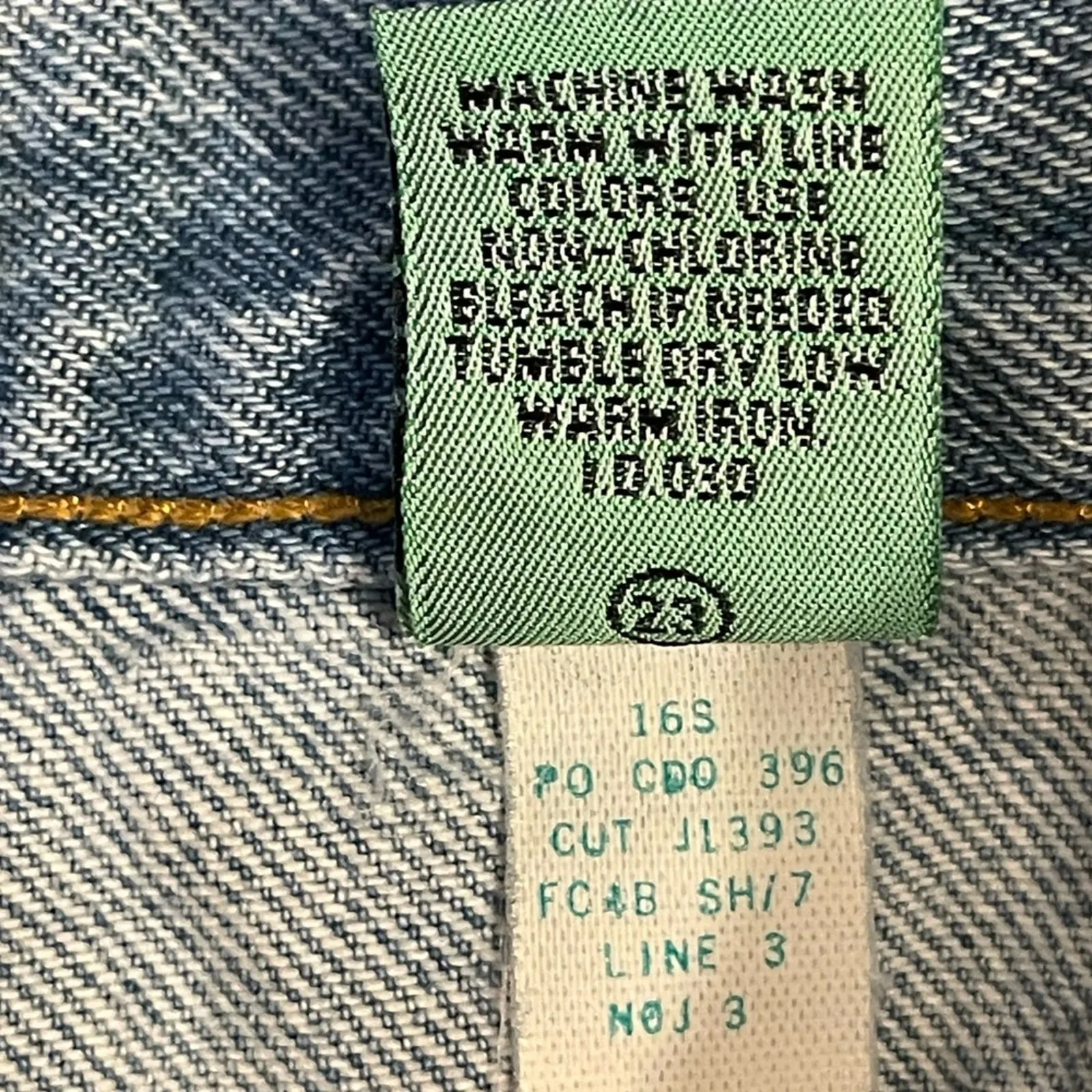 Vintage Women's Gitano Jeans Size 16 Short Blue - Image 4