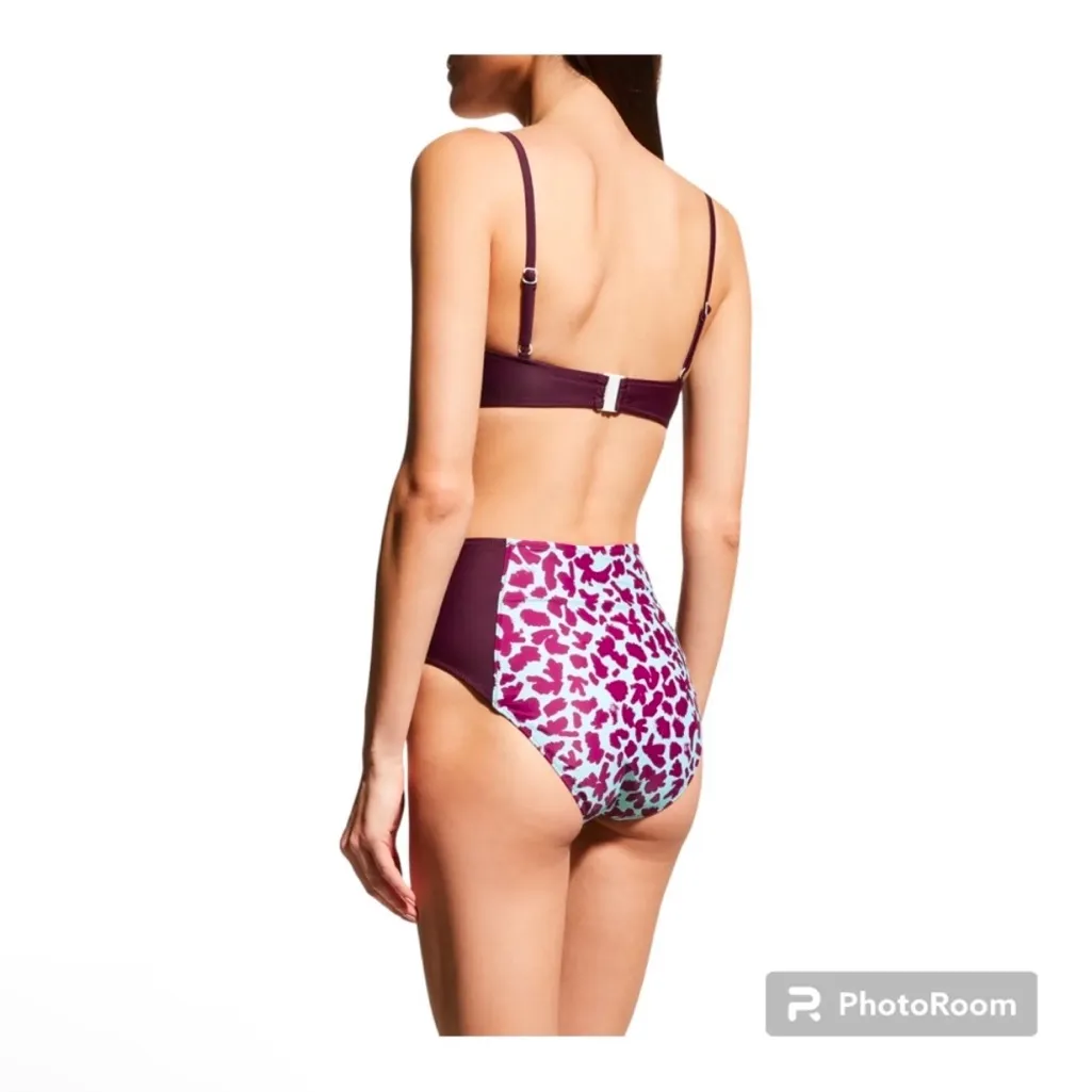 NWT Tanya Taylor Kaia Bikini Top And Bottom Set Size Small - Image 4