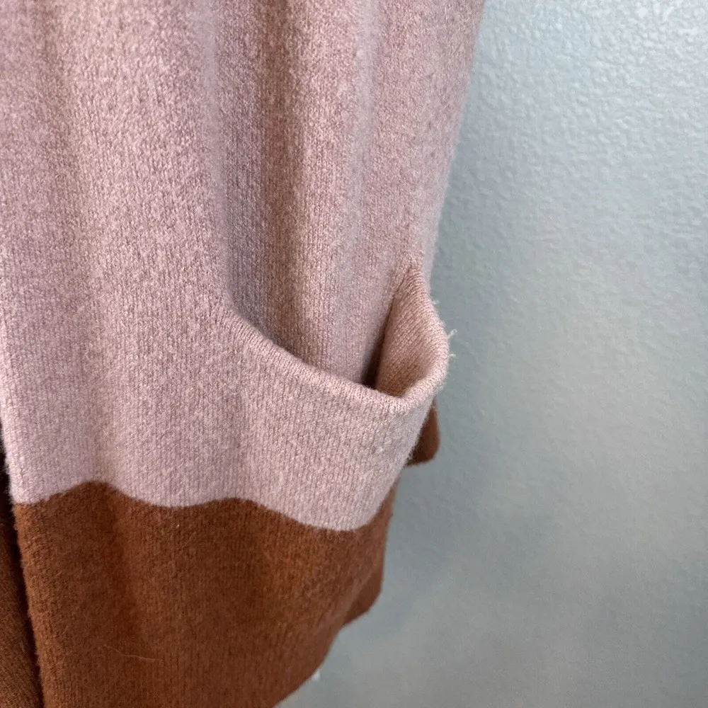 Madewell Womens Ryder Stripe Cardigan Sweater L Large Multicolor Merino Alpaca - Image 3