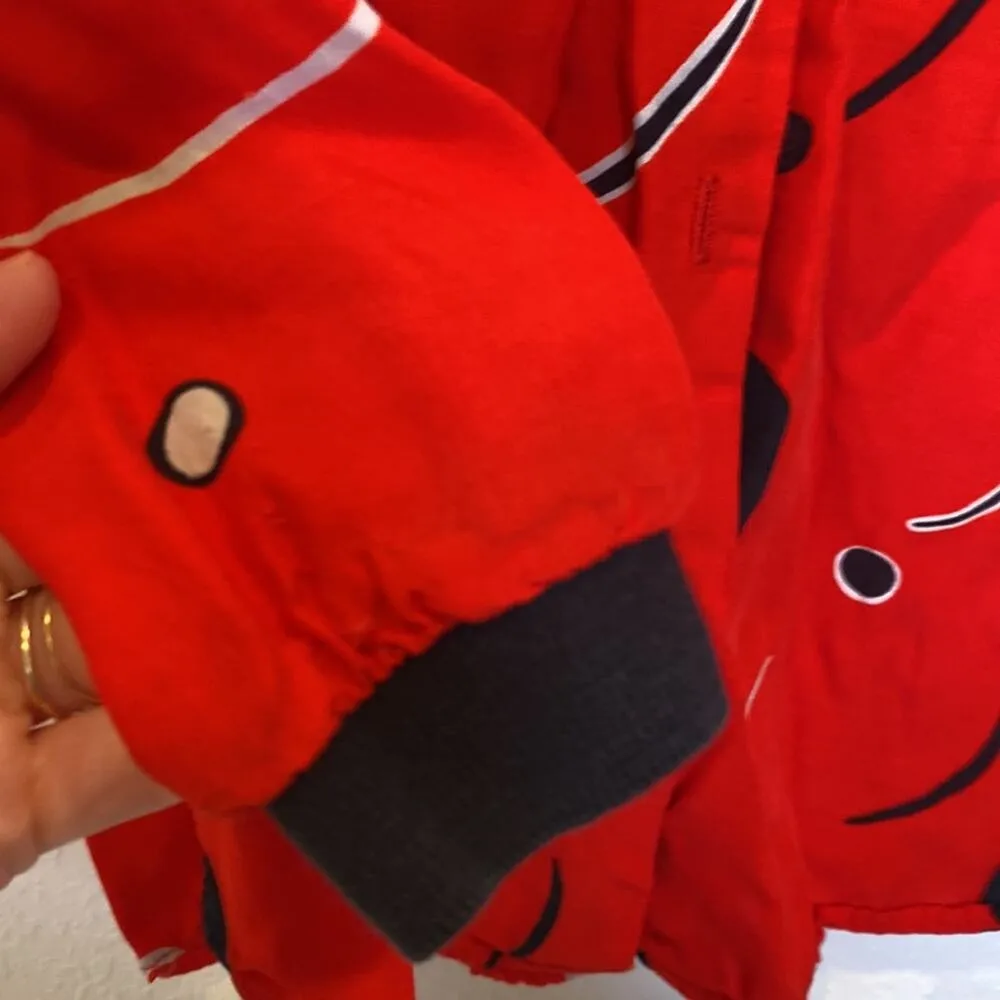 Necessary Objects Ltd. Vintage Abstract Button Down Long Sleeve Top Sz XXL - Image 4