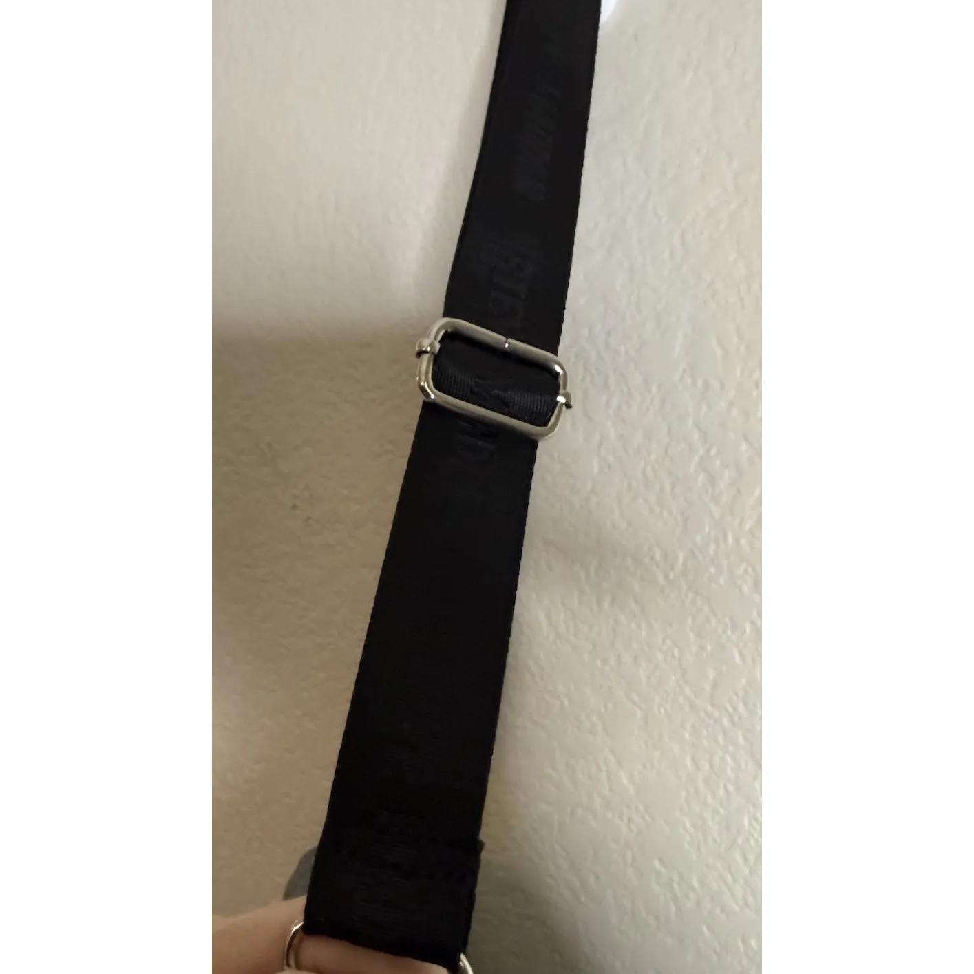 Steve Madden Jodie Crossbody Purse Bag Gray Quilted‎ Nylon Adjustable Strap Logo - Image 5