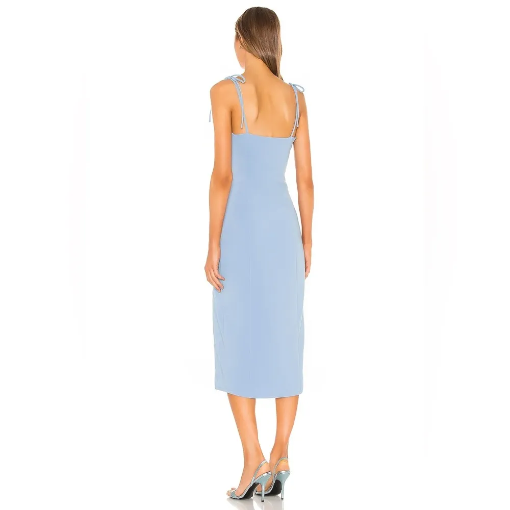 CAMILA COELHO Aaliyah Midi Dress, Periwinkle Blue, XS - Image 5