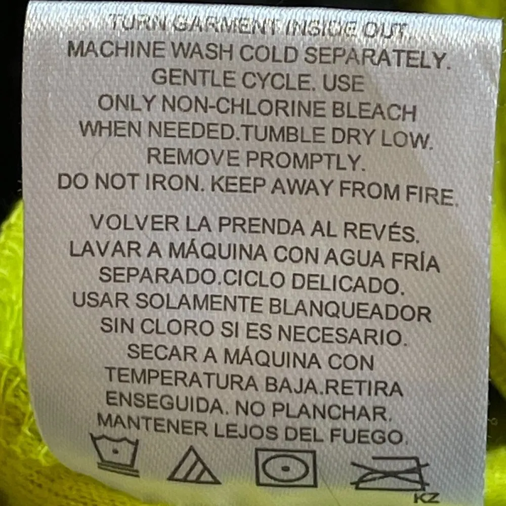 Dr. Seuss Grinch Women's Jumpsuit Pajama Costume with Grinch Face on Hood Size M - Image 10