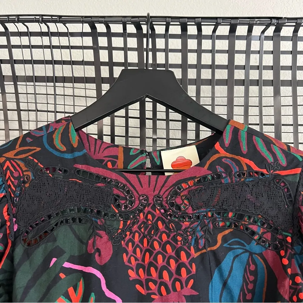 Farm Rio frutis dream puff sleeve blouse - Image 3