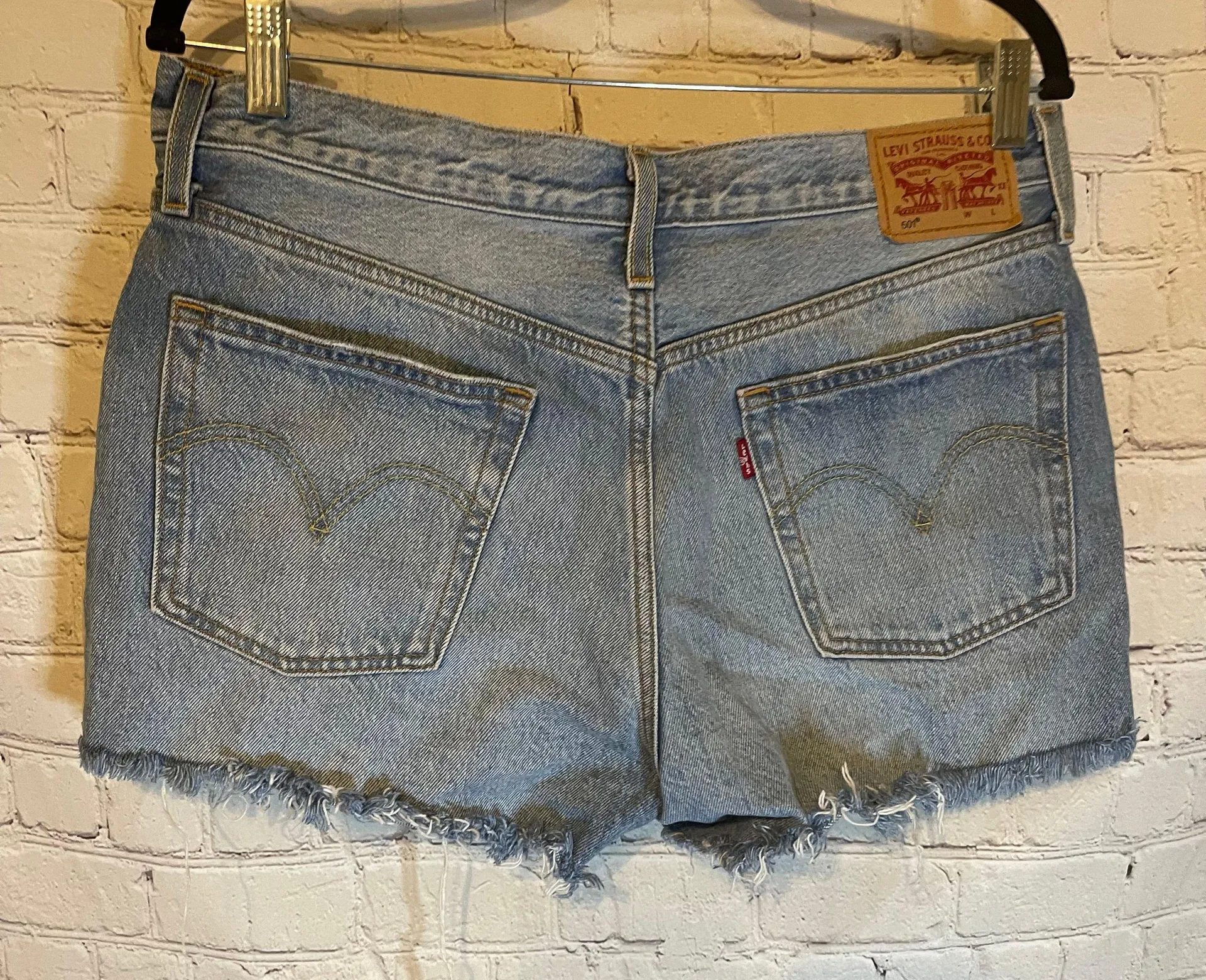 501 High Rise Cutoffs, 32 - Image 2