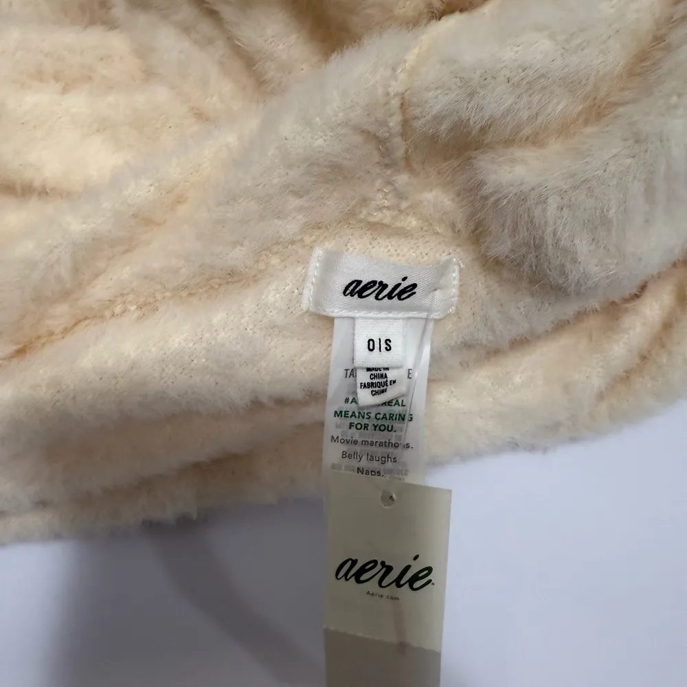 Aerie cream poncho! NWT! - Image 6