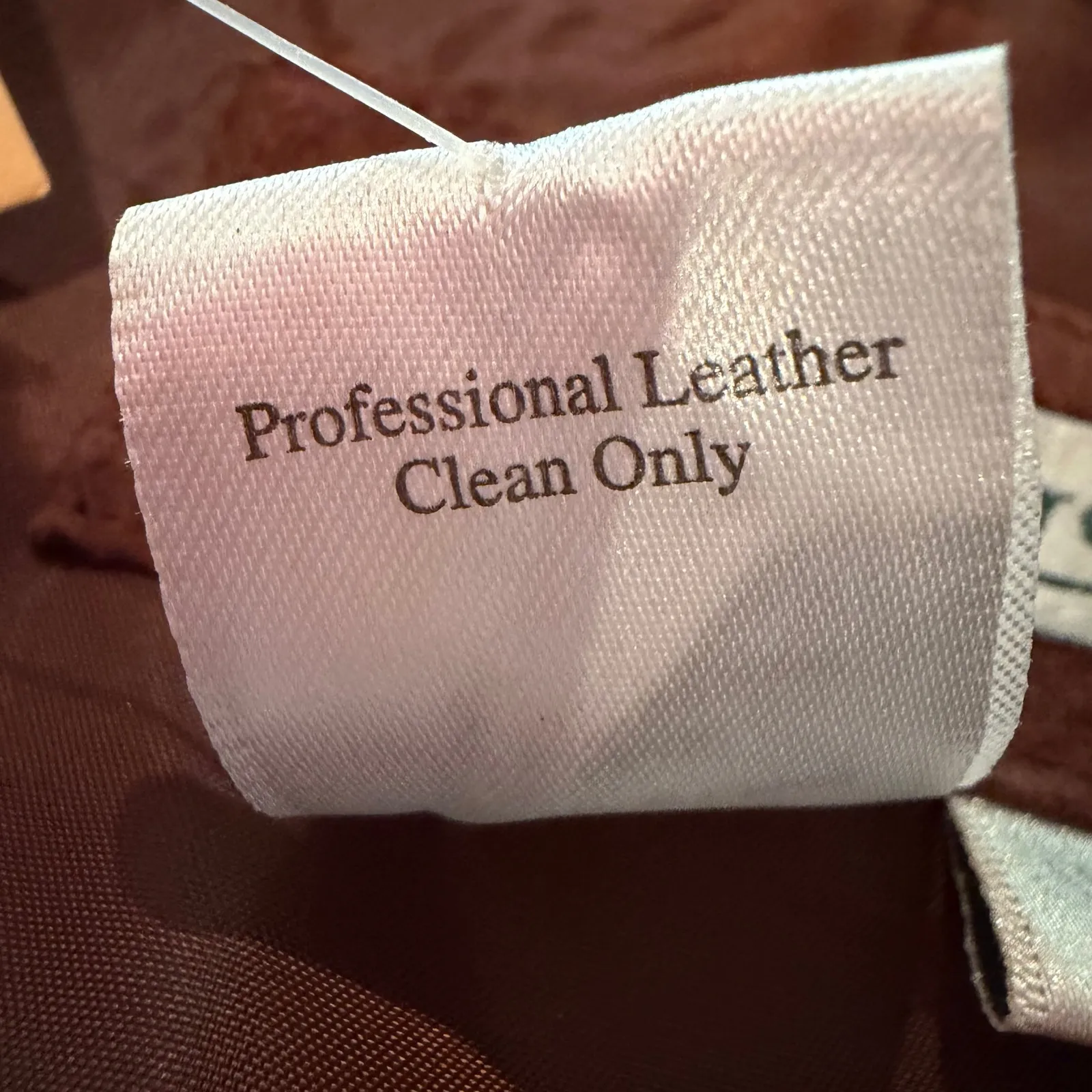 Coldwater Creek Suede Leather Jacket Women's Brown Classic‎ Career Boho Hippie - Image 10