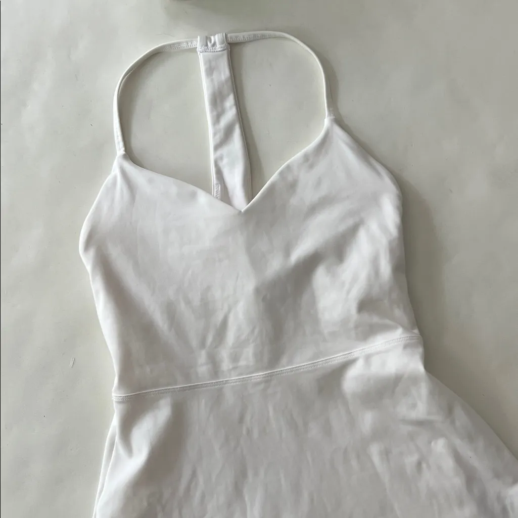 Spiritual Gangster Jet Active White Mini Activewear Tennis Preppy Dress XS $118 - Image 8