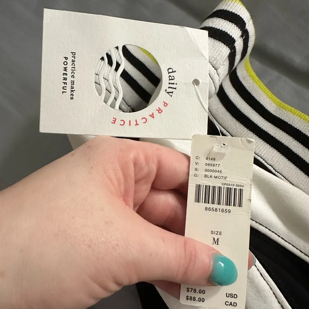 Daily Practice by Anthropologie Full Court midi skirt medium NWT Black color - Image 4