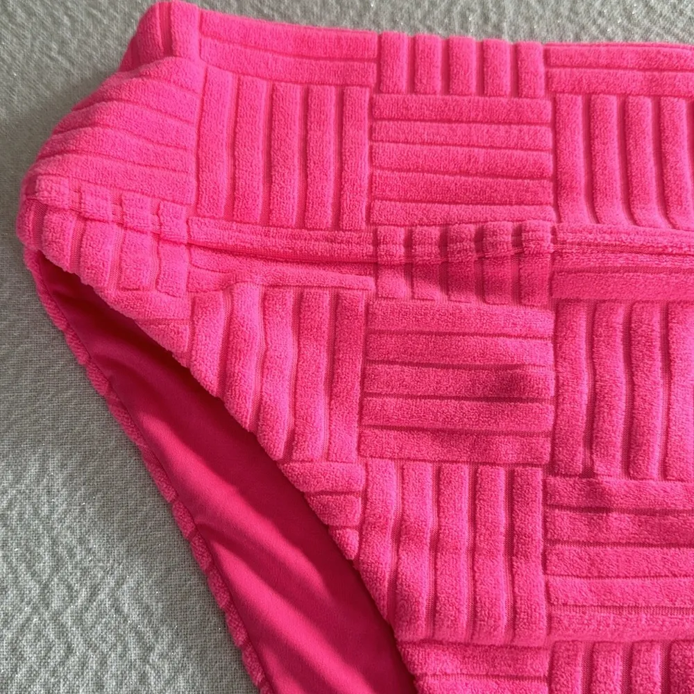 Beach Riot Highway High Waist French Terry Bikini Bottom, X-Small, $98 - Image 6