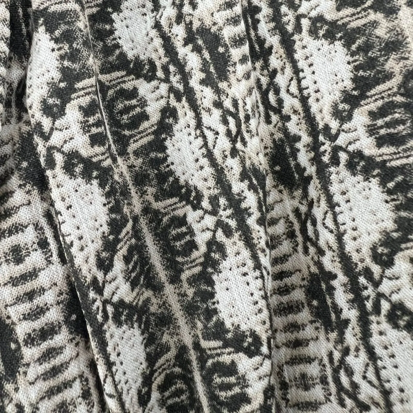 Amuse Society Rituals Tunic Snake Print Mini Sleeveless T Back Small - Image 2