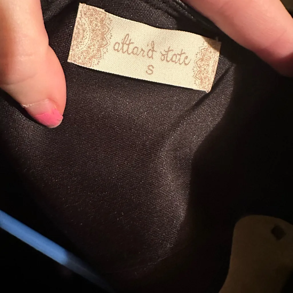 Altar'd State Black Mini Dress - Image 2