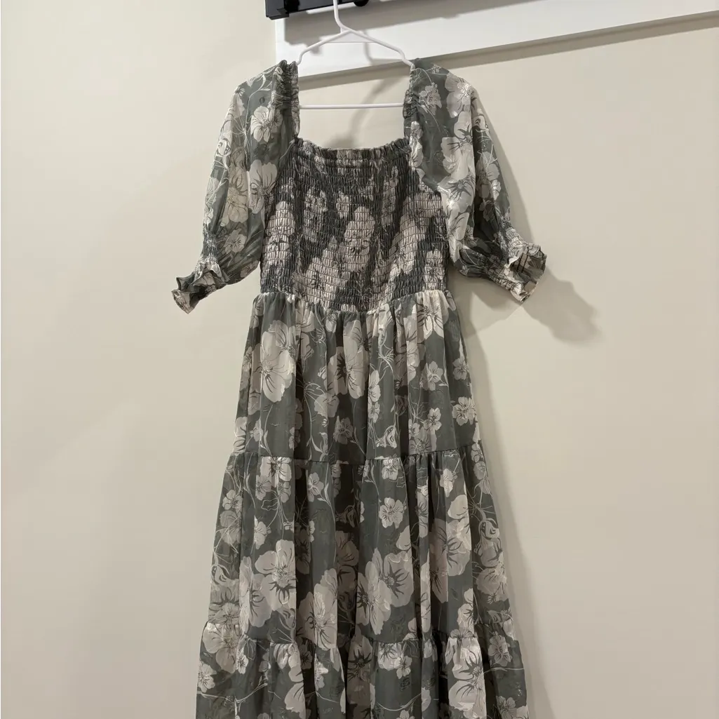 Baltic Born Fabian Jacquard Midi Dress - Image 8