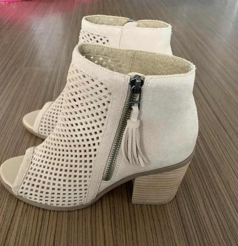 Sole Society Open Toe Booties - Image 2