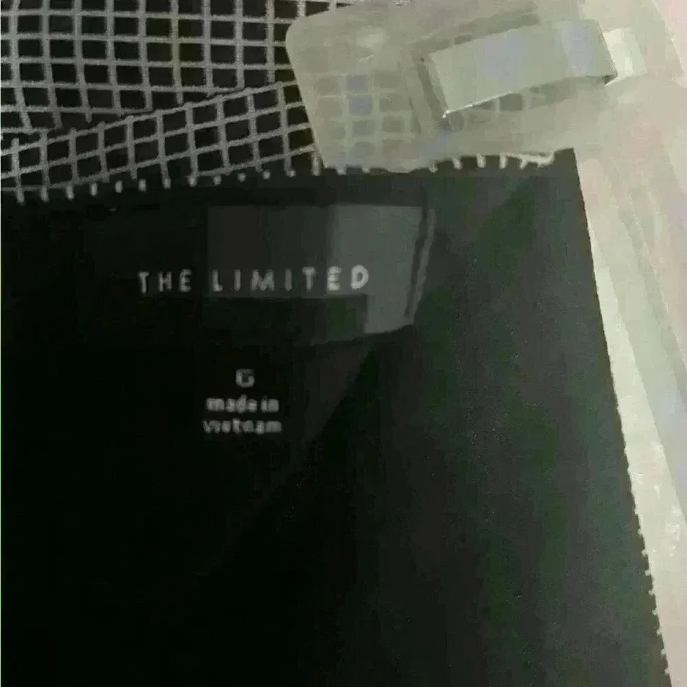 The Limited Black & White Grid Pencil Skirt - Image 3