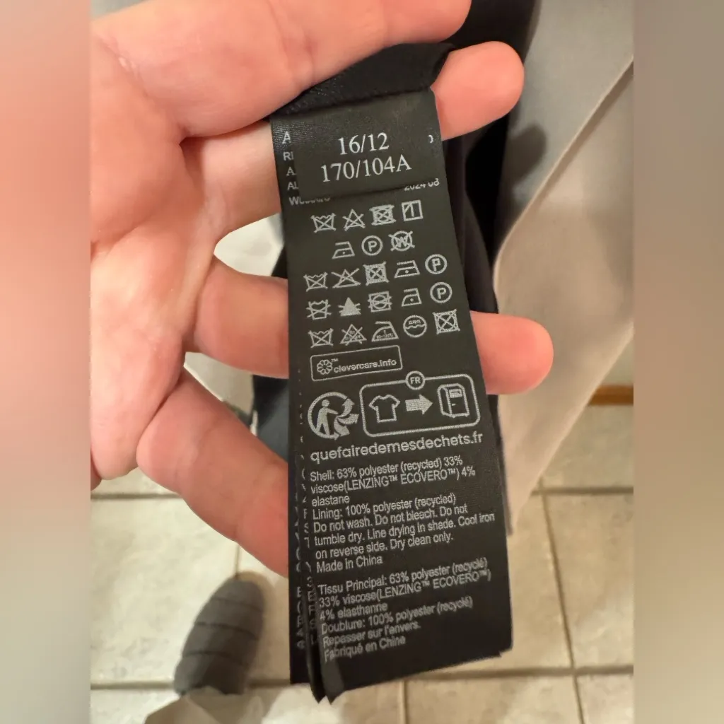 ALLSAINTS Aleida Tri Blazer Longline Open‎ NWT Size 12 - Image 4