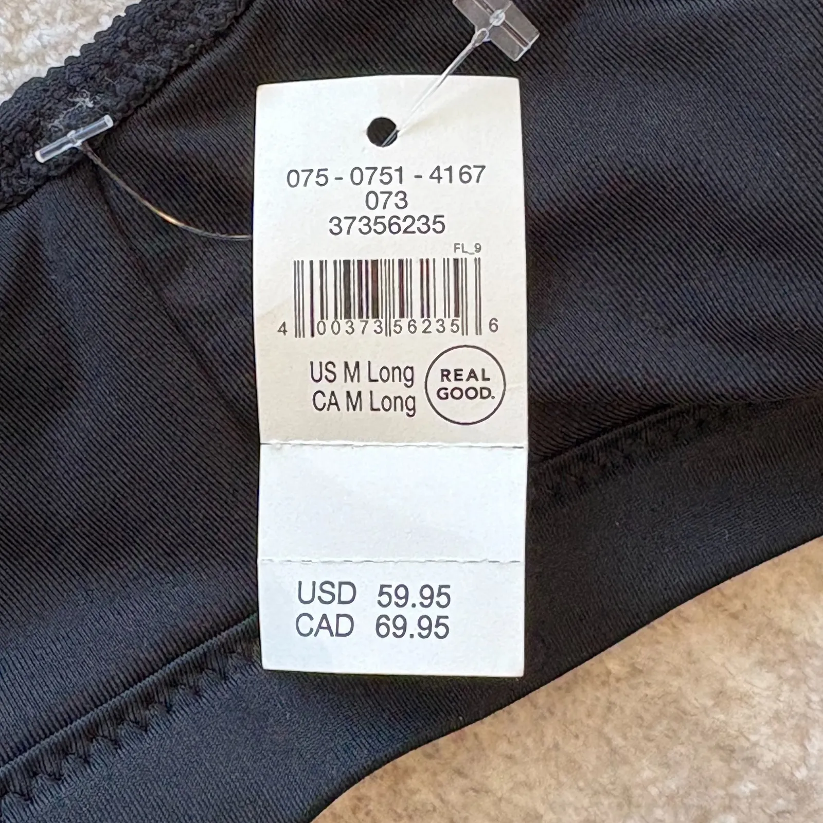 NWT Aerie Black Ribbed Mix Crossover Cut Out One‎ Piece Swimsuit Size Med Long - Image 10