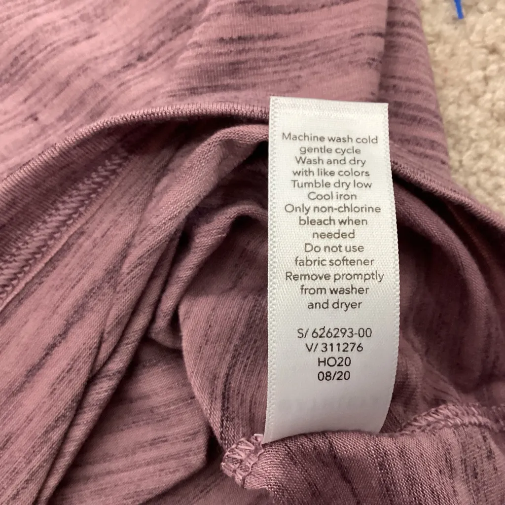 Athleta Flow Top Essence Spacedye Size Small - Image 7