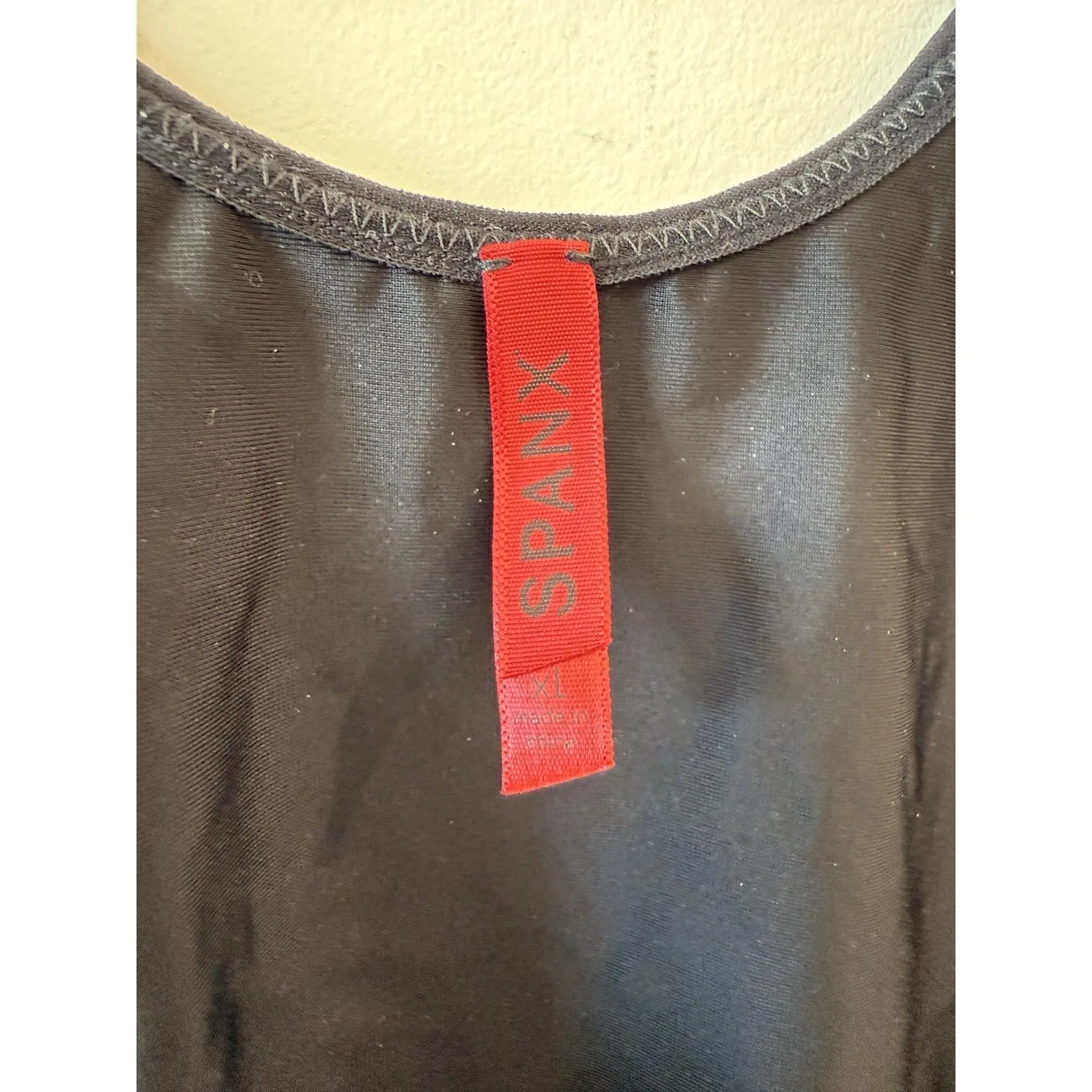 Spanx  Open Bust Cami Top In Black Size XL Bodycon Shapewear - Image 3