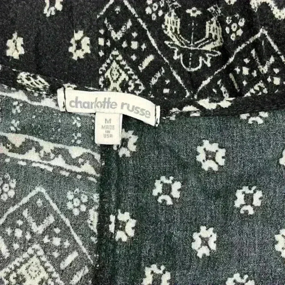 Charlotte Russe Black Top Size M - Image 6