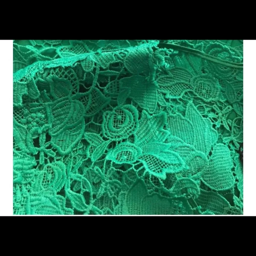 NWT Elie Tahari green lace dress - Image 6