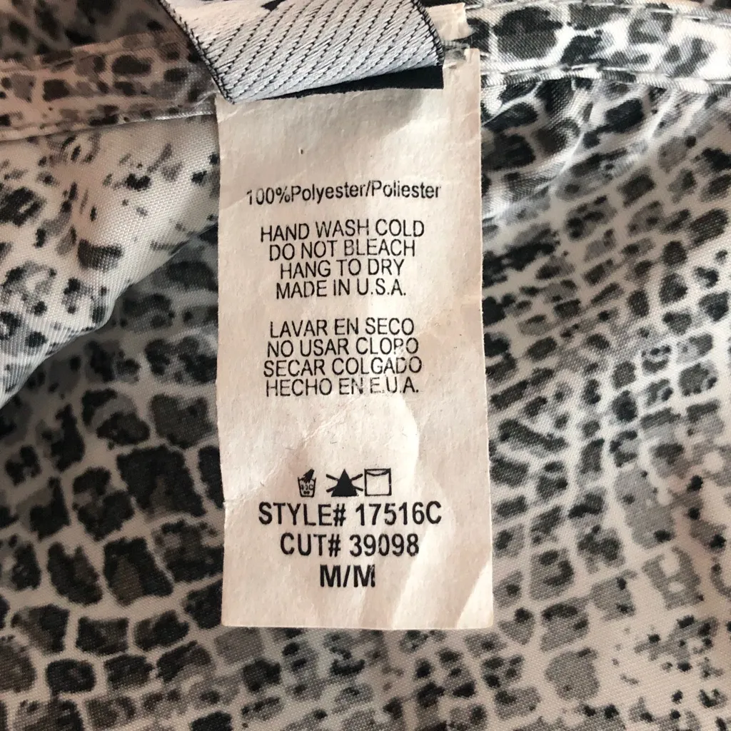 AKIRA size medium Monochrome Snake Print - Image 4