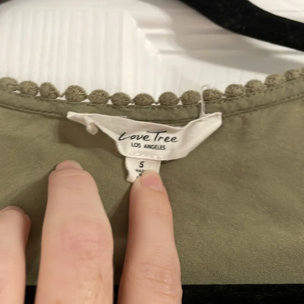 Love Tree  Embroidered Blouse - Image 2