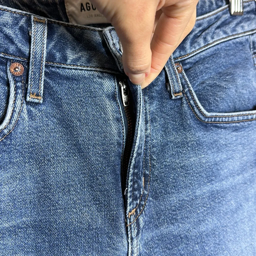 AGOLDE  Devon Low Rise Stovepipe‎ Denim Jeans - Image 7