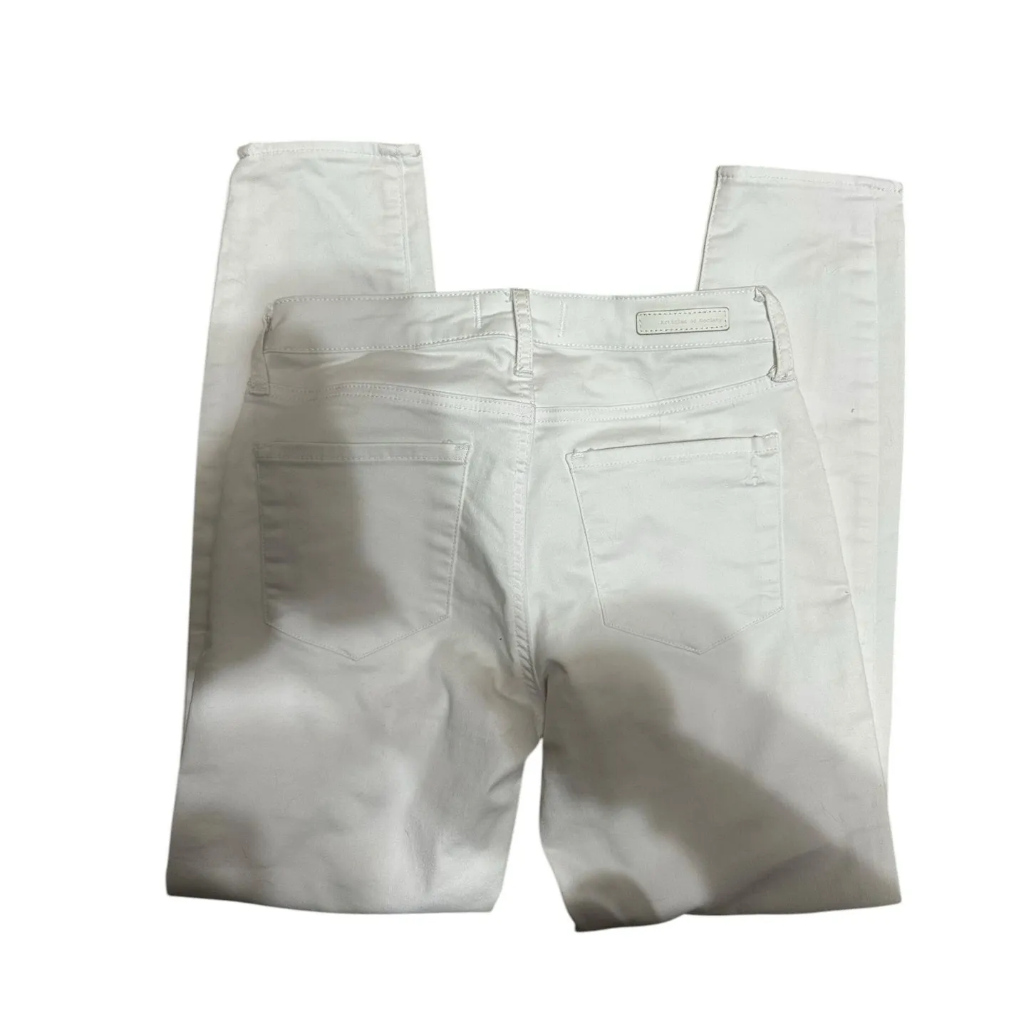 Articles Of Society Pearl white skinny‎ jeans size 25 #4014CR-908 - Image 6