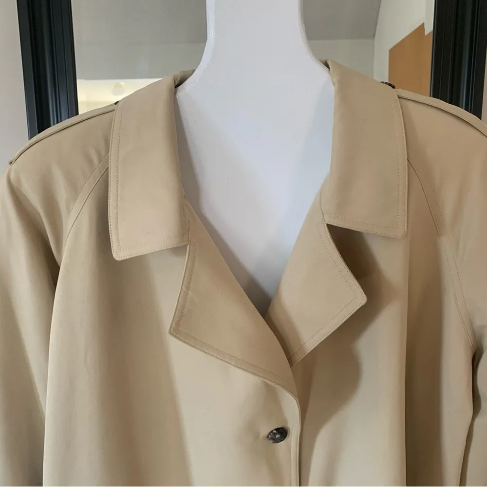 Emma James Tan Trench Coat - Image 2