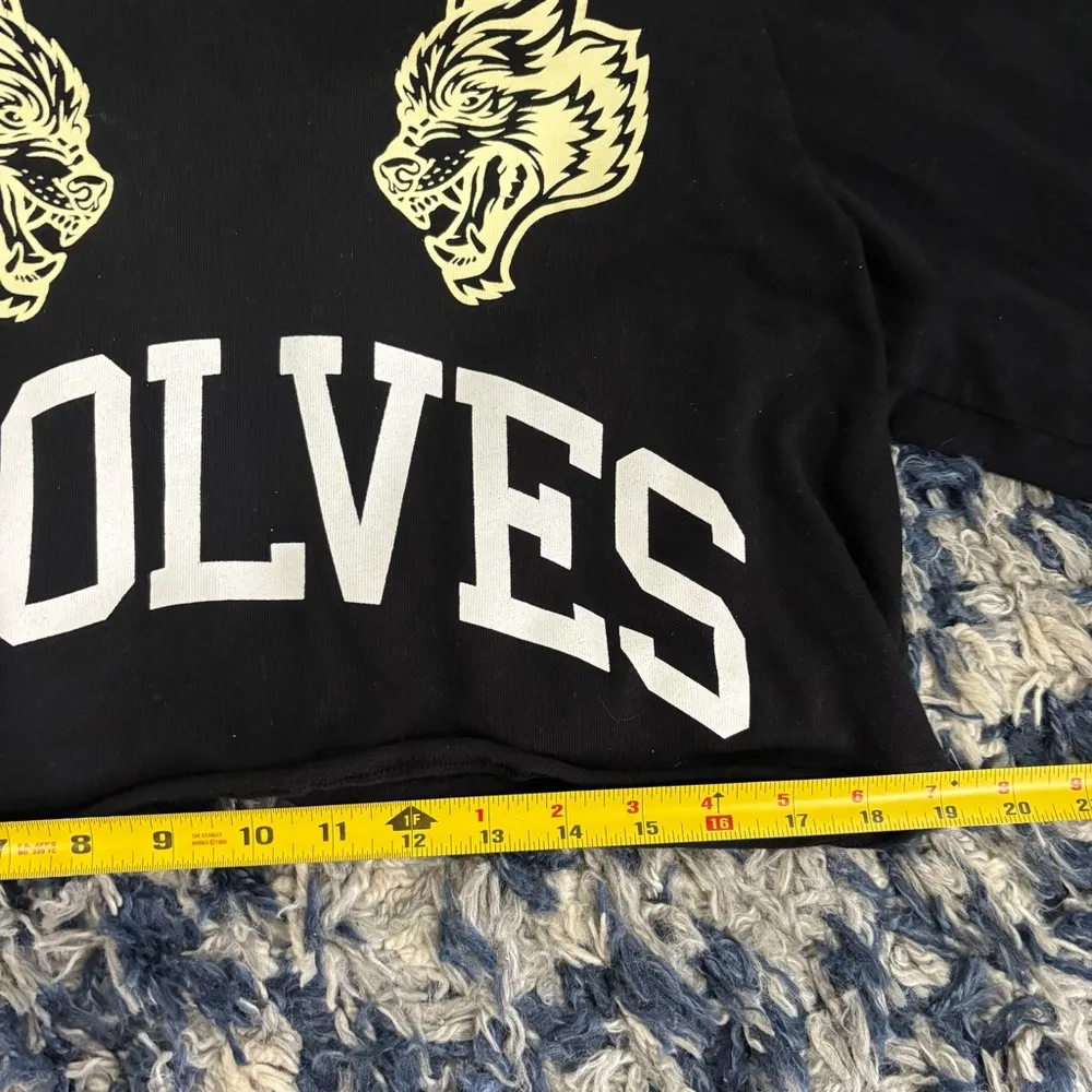 Darc Sport Grit Before Glory Cropped Wyoming Hoodie Small Black - Image 4