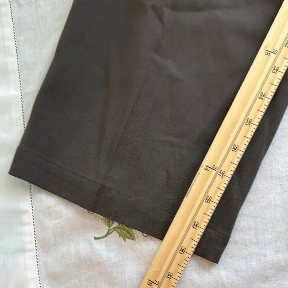 Eileen Fisher Dark Gray Straight/Wide Leg Pants/Trousers - Image 5