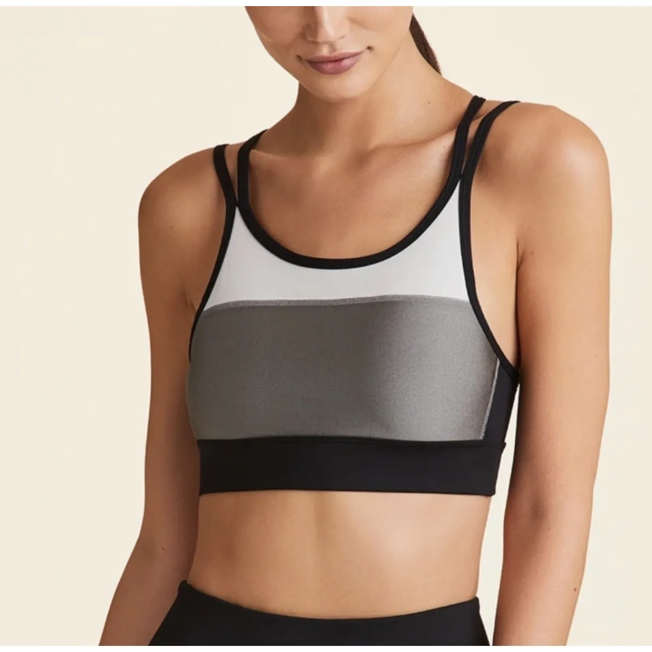 ALALA Luxury Aurora Metallic Athletic Legging & Sports‎ Bra Set Size Large - Image 3